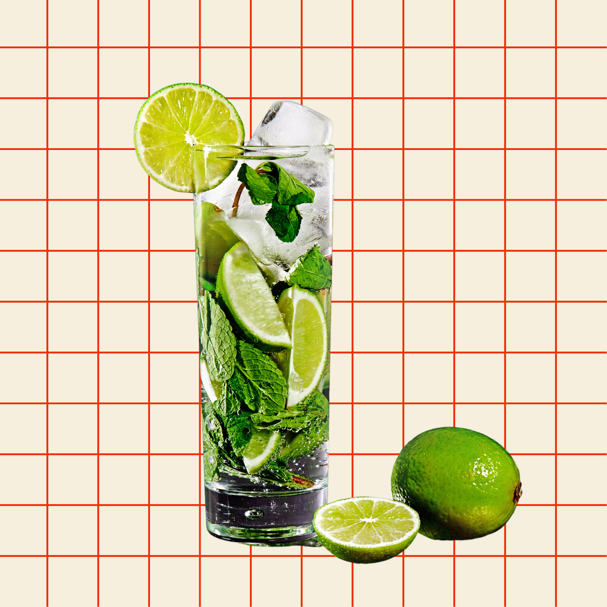 Poquito Mojito Recipe - Nonalcoholic Mojito using Ritual Zero Proof Rum Alternative