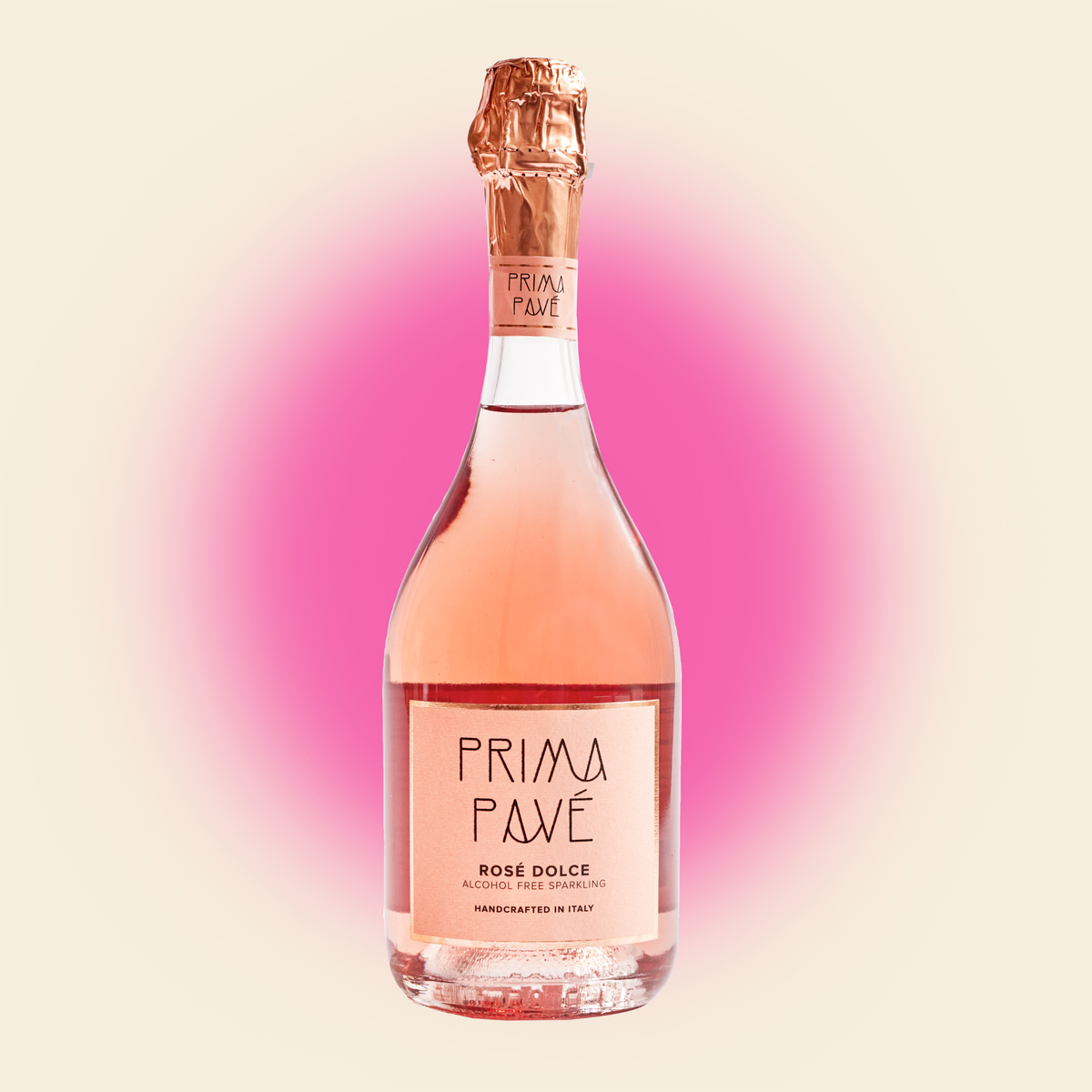Prima Pavé - Rosé Dolce - Nonalcoholic Sparkling Wine
