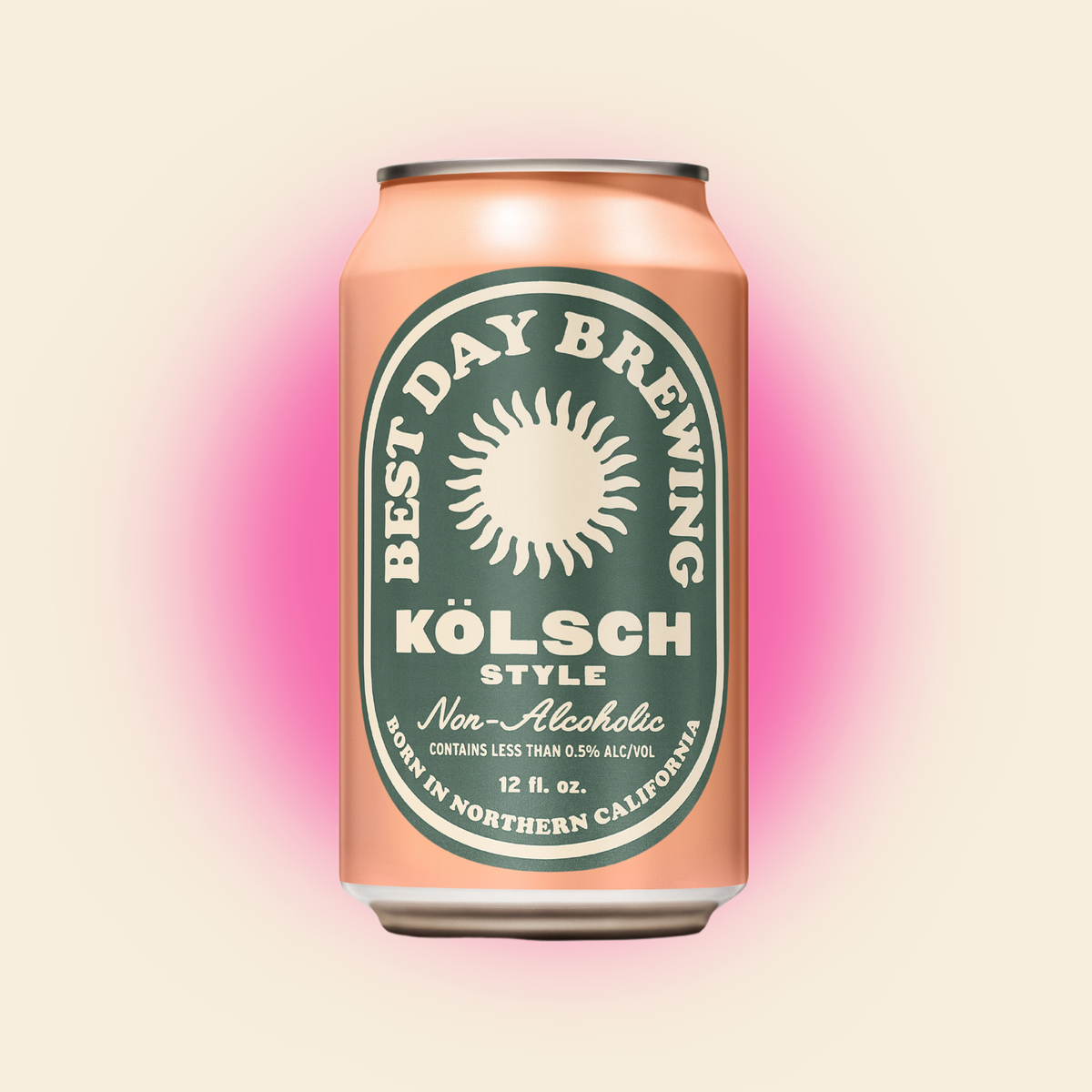 Best Day Brewing - Kölsch - Nonalcoholic Beer - 6-Pack