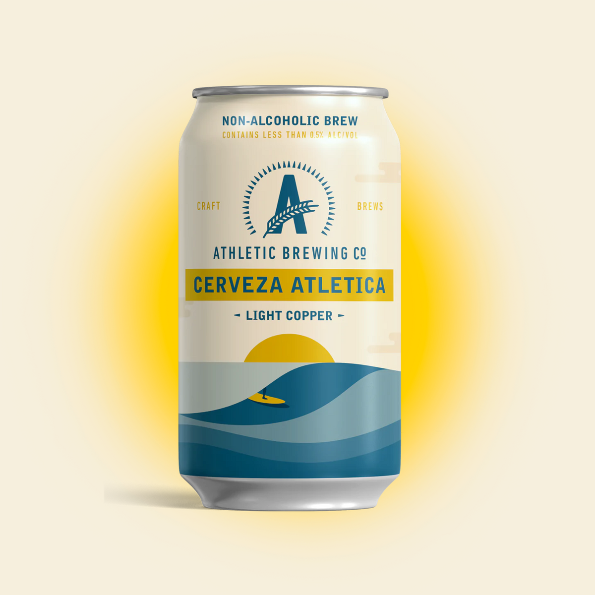 Athletic Brewing - Cerveza Atletica - Nonalcoholic Beer - 6-Pack