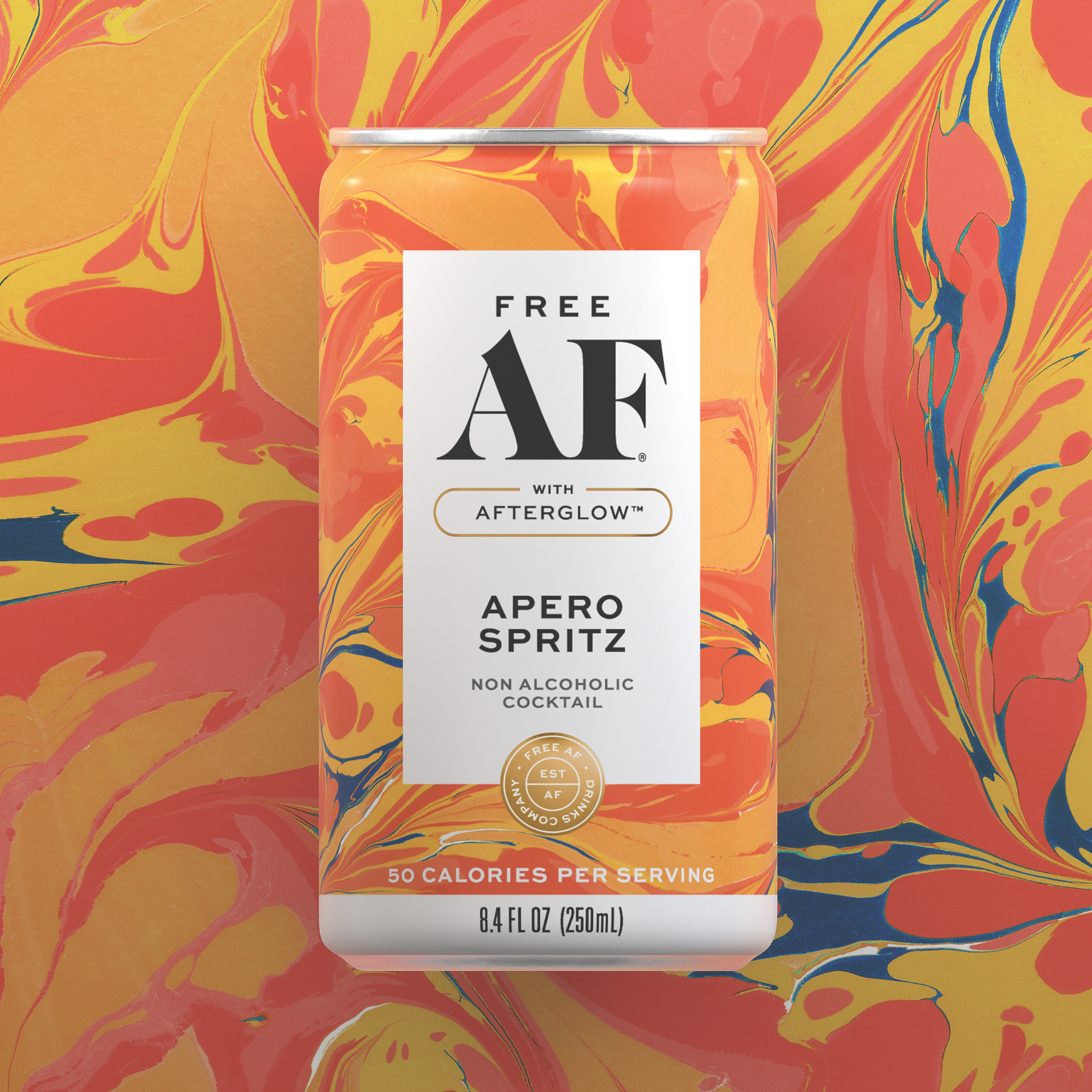 Free AF - Apero Spritz - Nonalcoholic Cocktail - 4-Pack