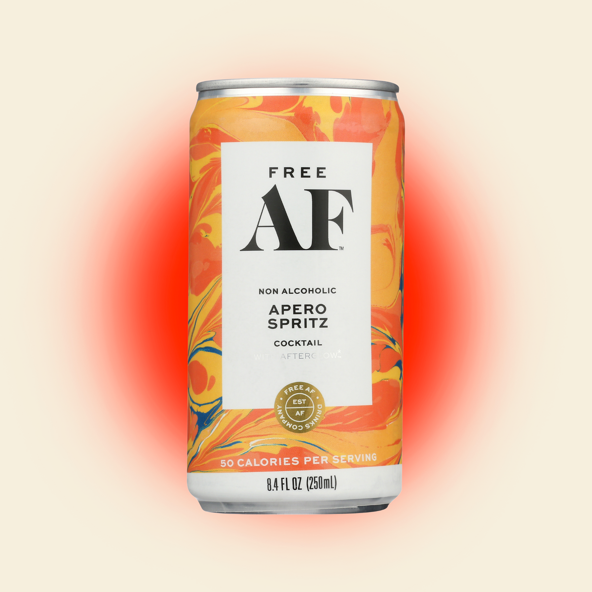Free AF - Apero Spritz - Nonalcoholic Cocktail - 4-Pack