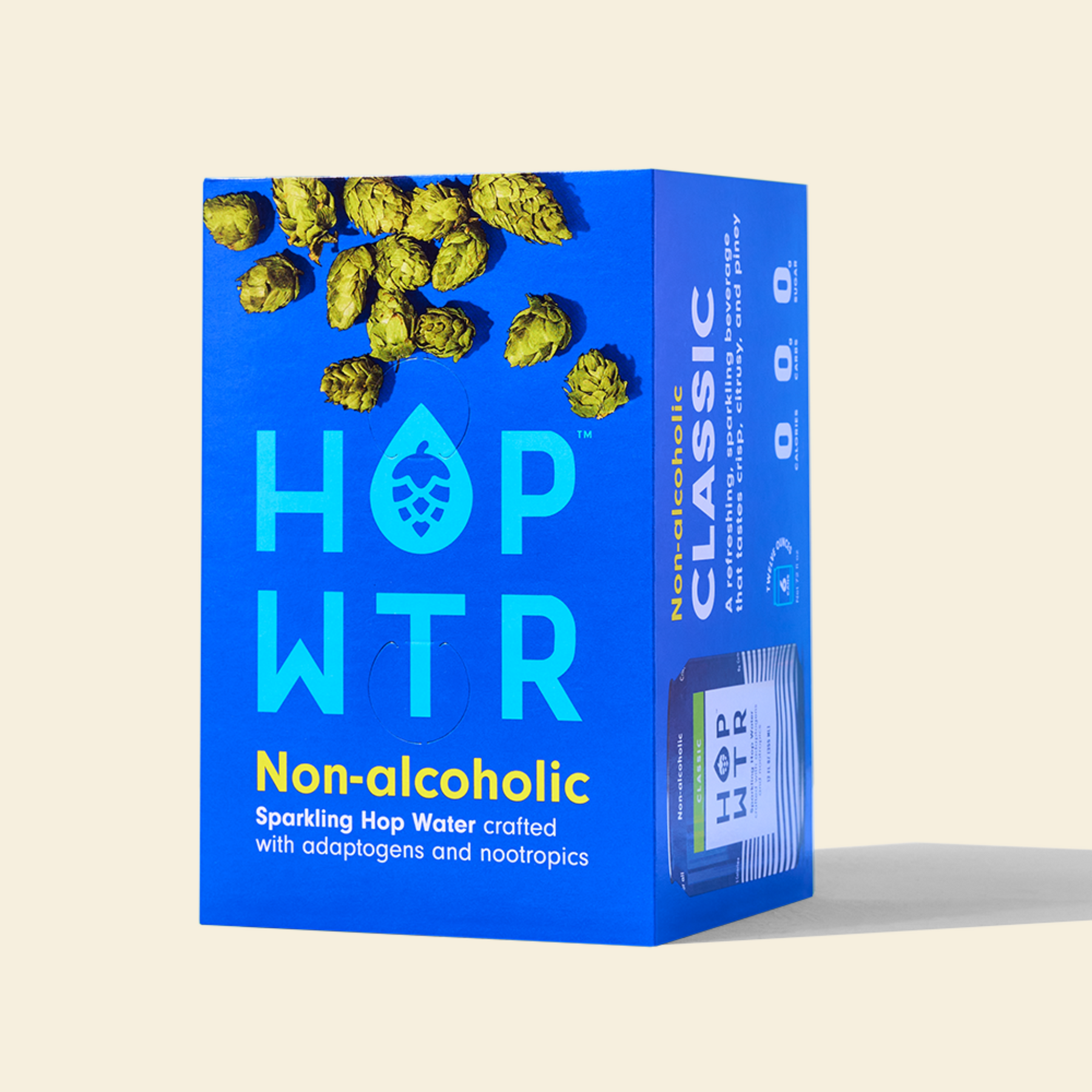 HOP WTR - Classic - Nonalcoholic Functional Hop Water - 6-Pack