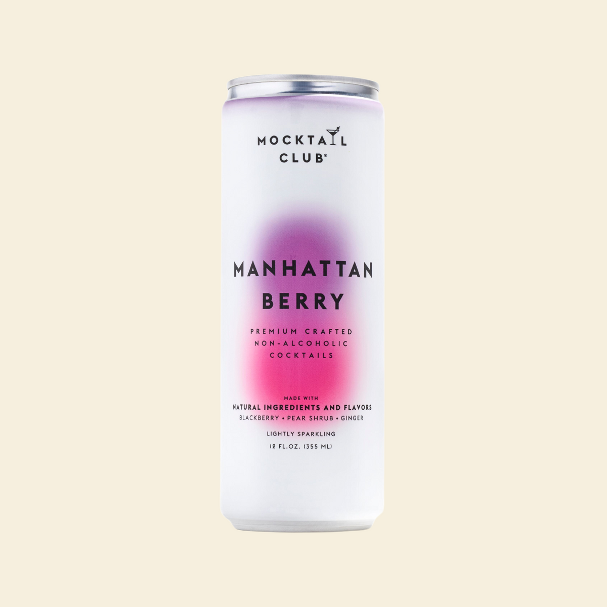 Mocktail Club - Manhattan Berry - Nonalcoholic Cocktail - 4-Pack
