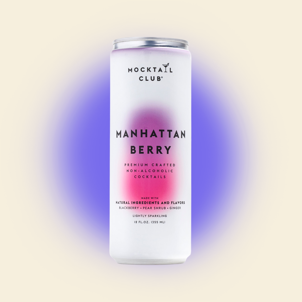 Mocktail Club - Manhattan Berry - Nonalcoholic Cocktail - 4-Pack