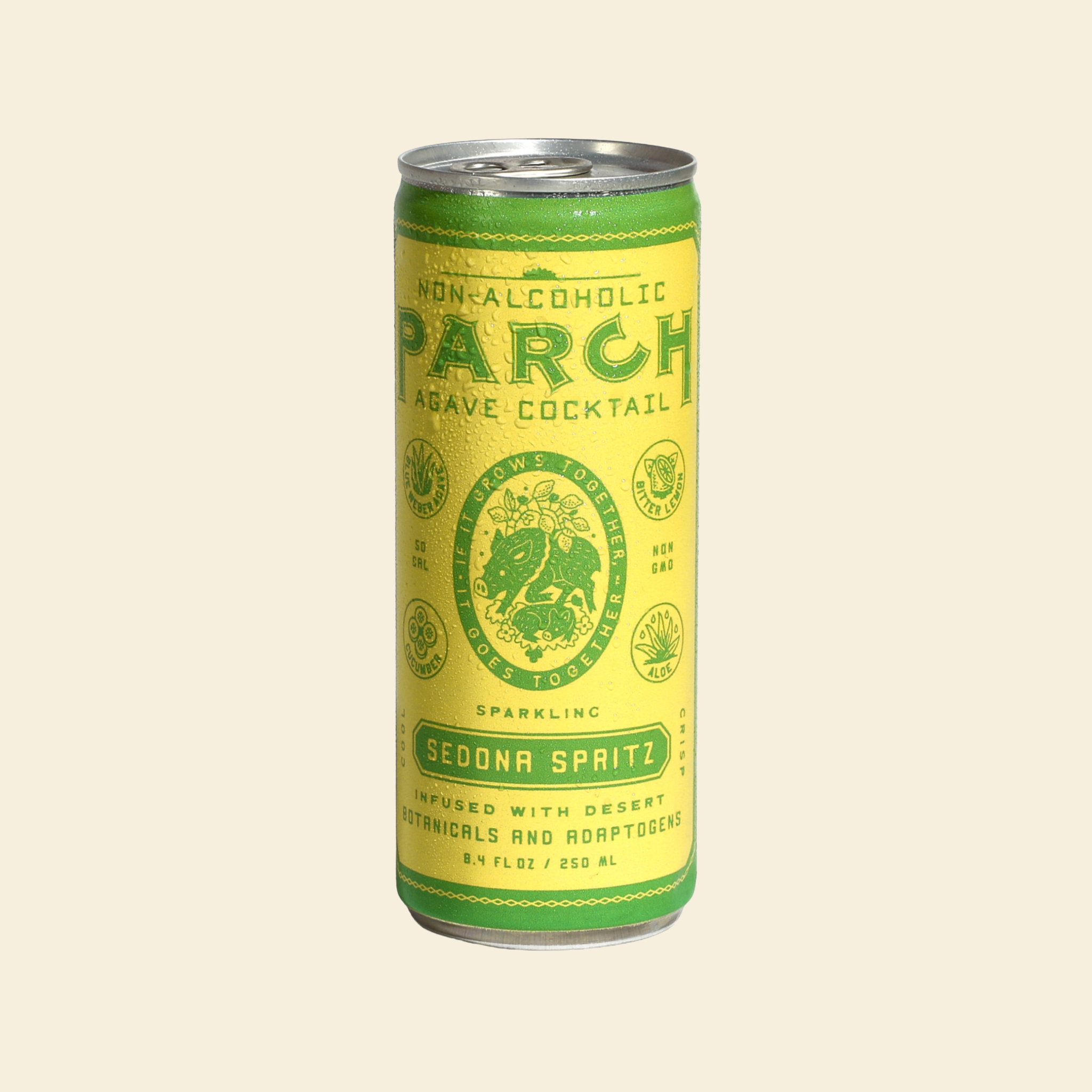 Parch - Sedona Spritz - Nonalcoholic Functional Cocktail - 4-Pack Parch - Sedona Spritz - Nonalcoholic Functional Cocktail - 4-Pack