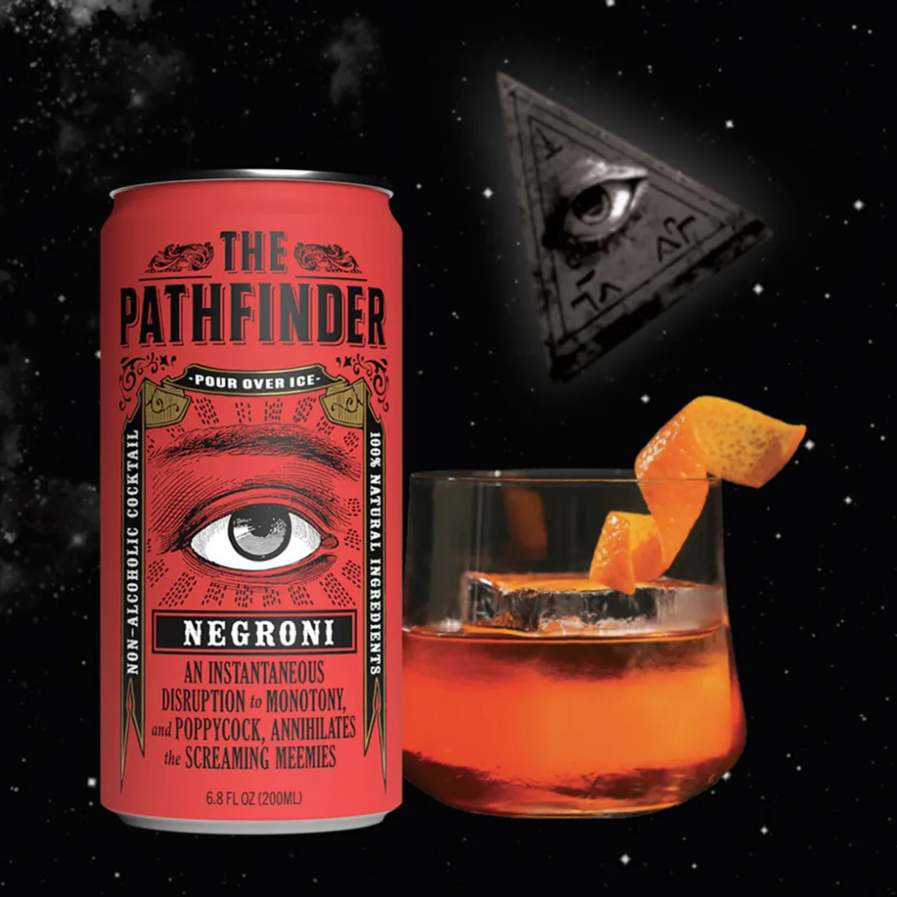 The Pathfinder - Negroni - Nonalcoholic Cocktail - 4-Pack