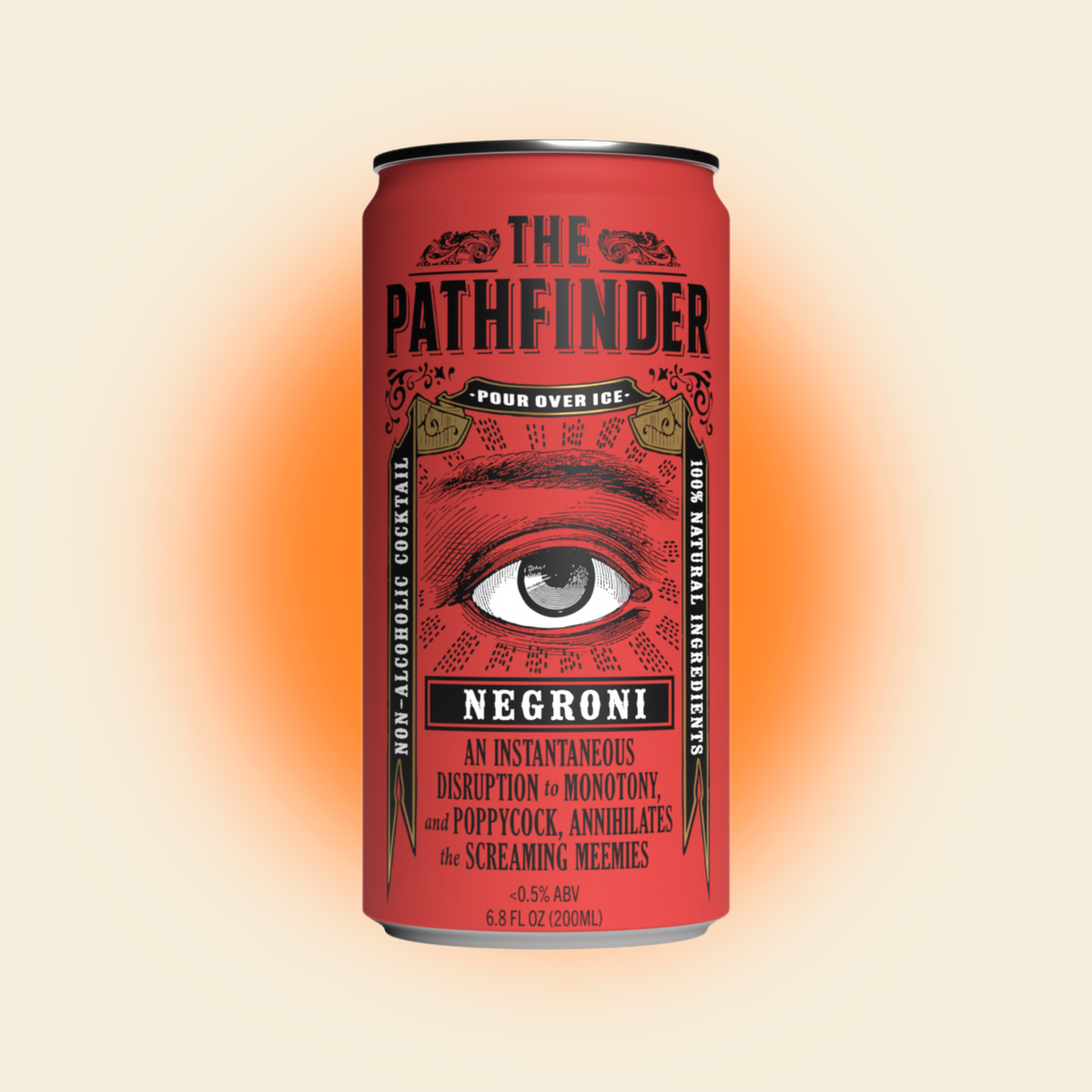 The Pathfinder - Negroni - Nonalcoholic Cocktail - 4-Pack
