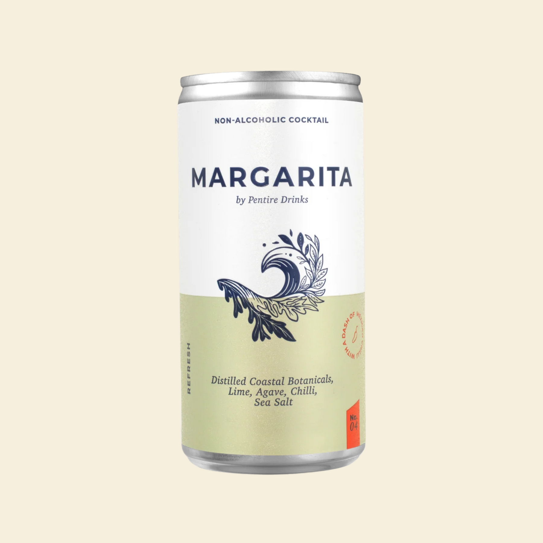 Pentire - Margarita - Nonalcoholic Cocktail - 4-Pack