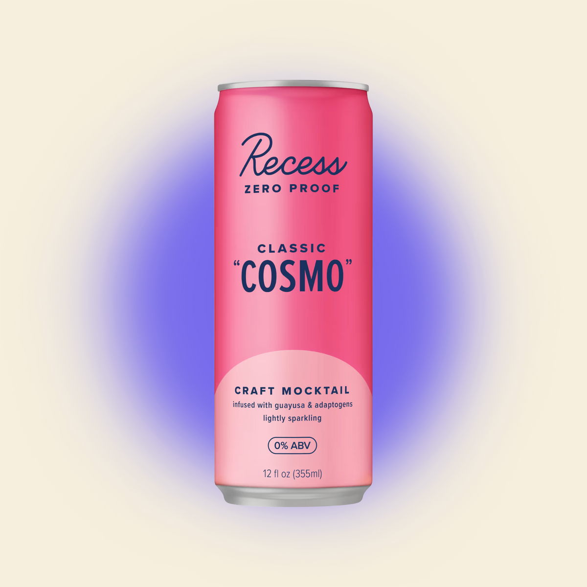 Recess - Classic Cosmo - Nonalcoholic Functional Cocktail - 4-Pack