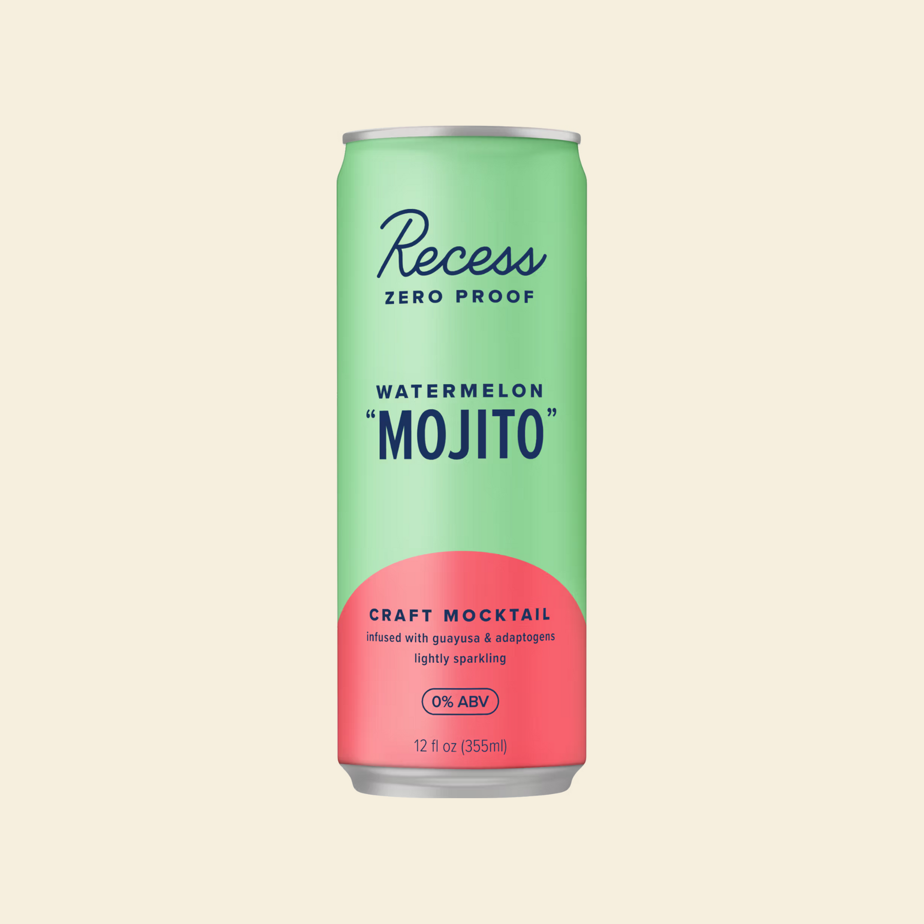 Recess - Watermelon Mojito - Nonalcoholic Functional Cocktail - 4-Pack