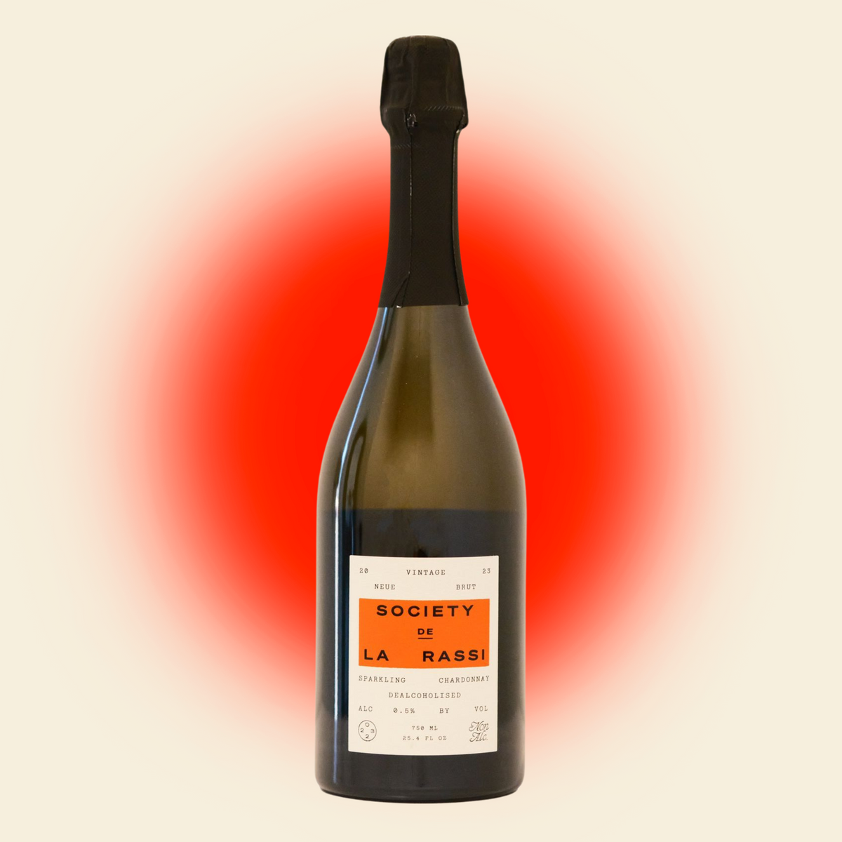 Society De La Rassi - Vintage 2023  Neue Brut - Nonalcoholic Sparkling Wine