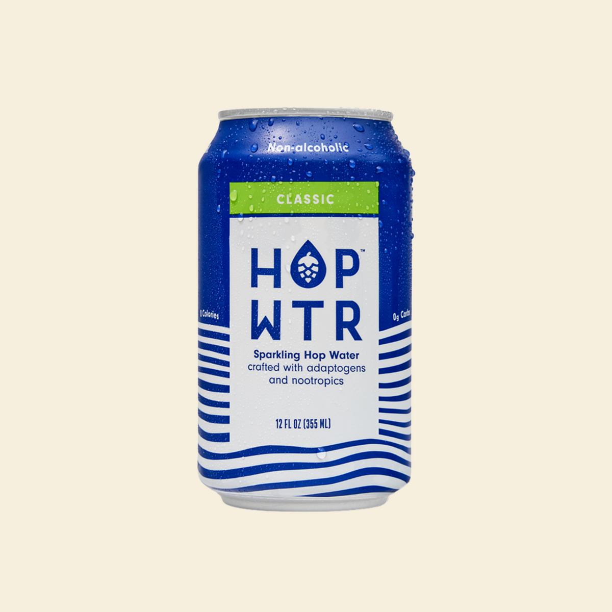 HOP WTR -  Classic - Nonalcoholic Functional Hop Water - 6-Pack