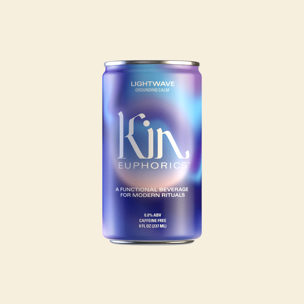 Kin Euphorics - Lightwave - Nonalcoholic Functional Beverage - 4-Pack