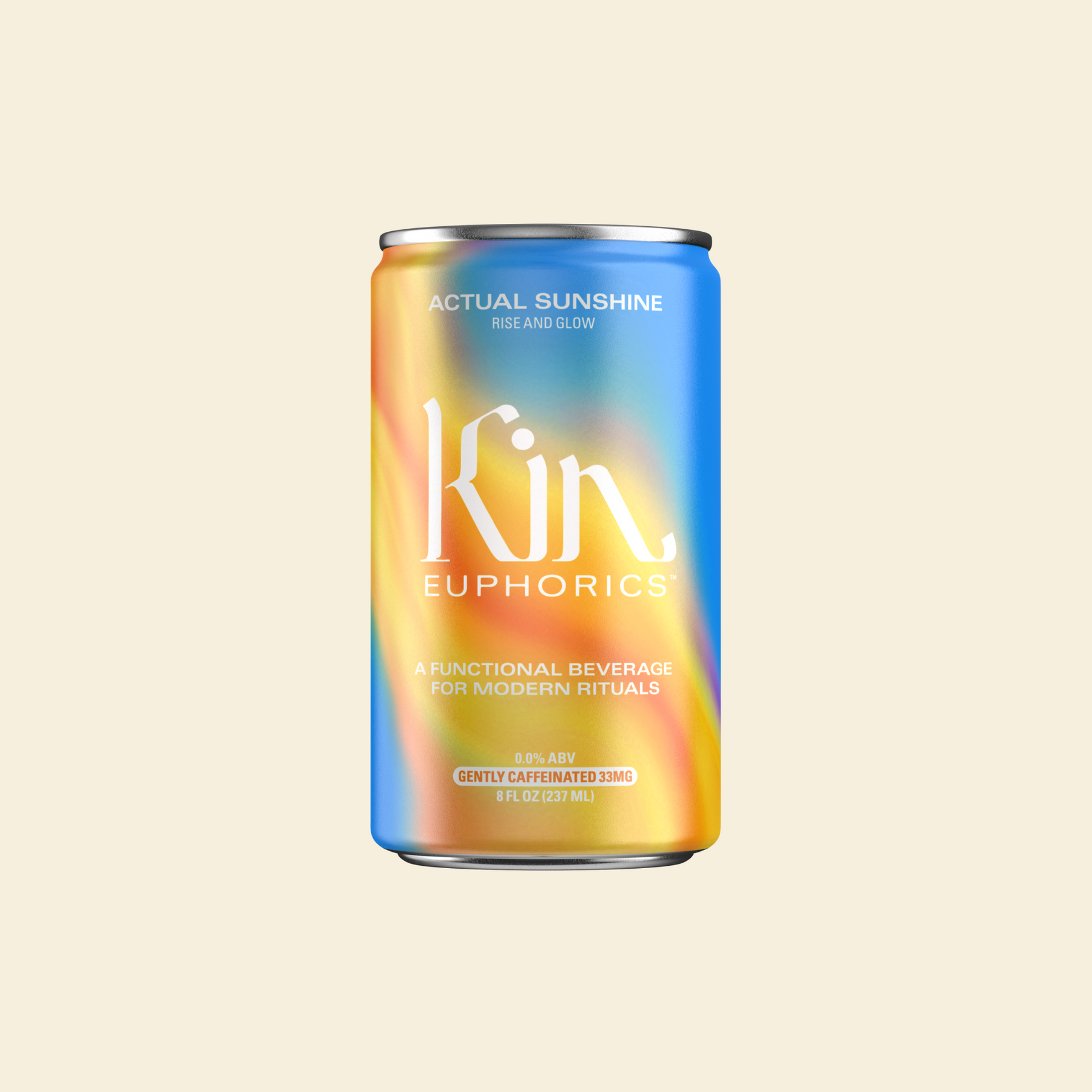 Kin Euphorics - Actual Sunshine - Nonalcoholic Functional Beverage - 4-Pack