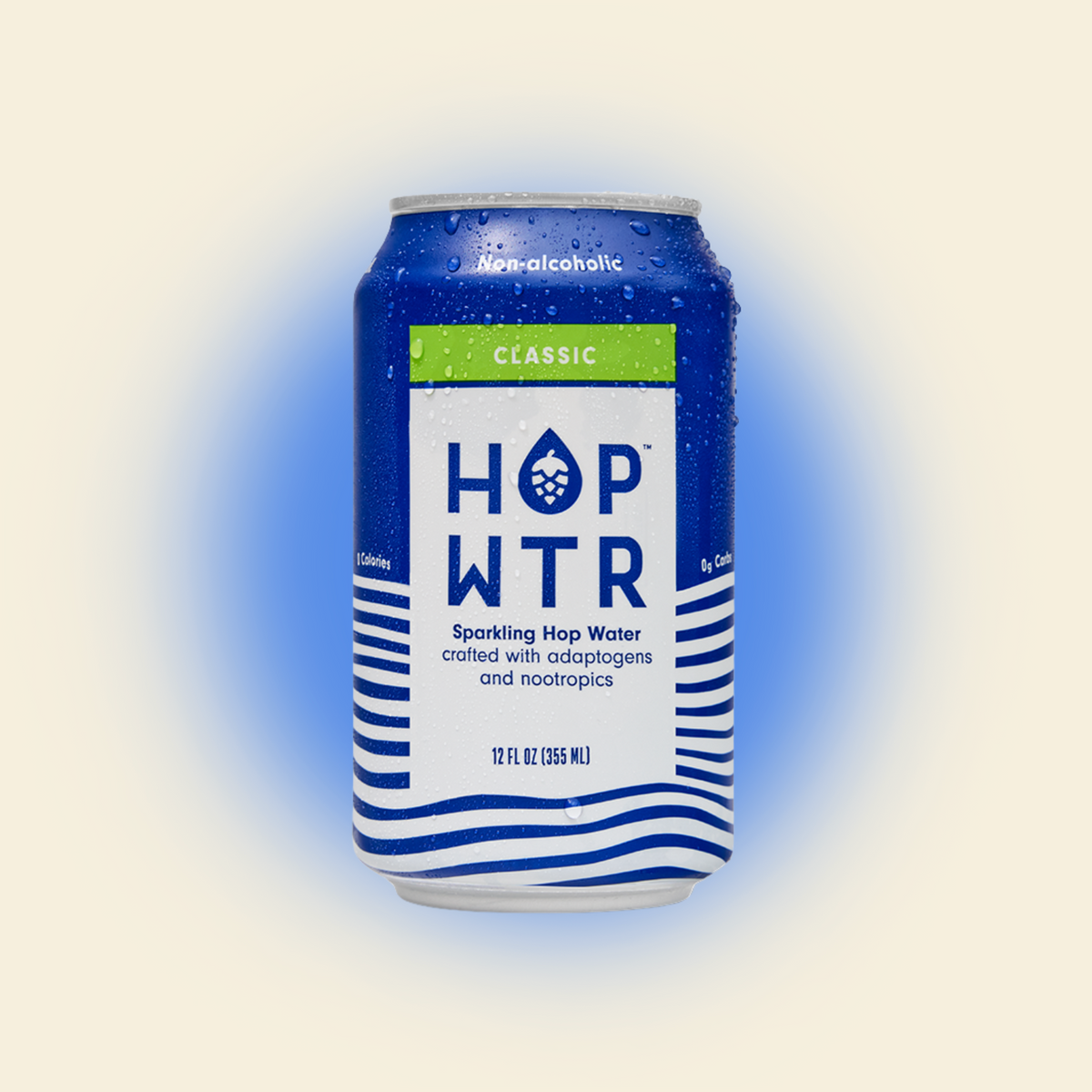 HOP WTR -  Classic - Nonalcoholic Functional Hop Water - 6-Pack