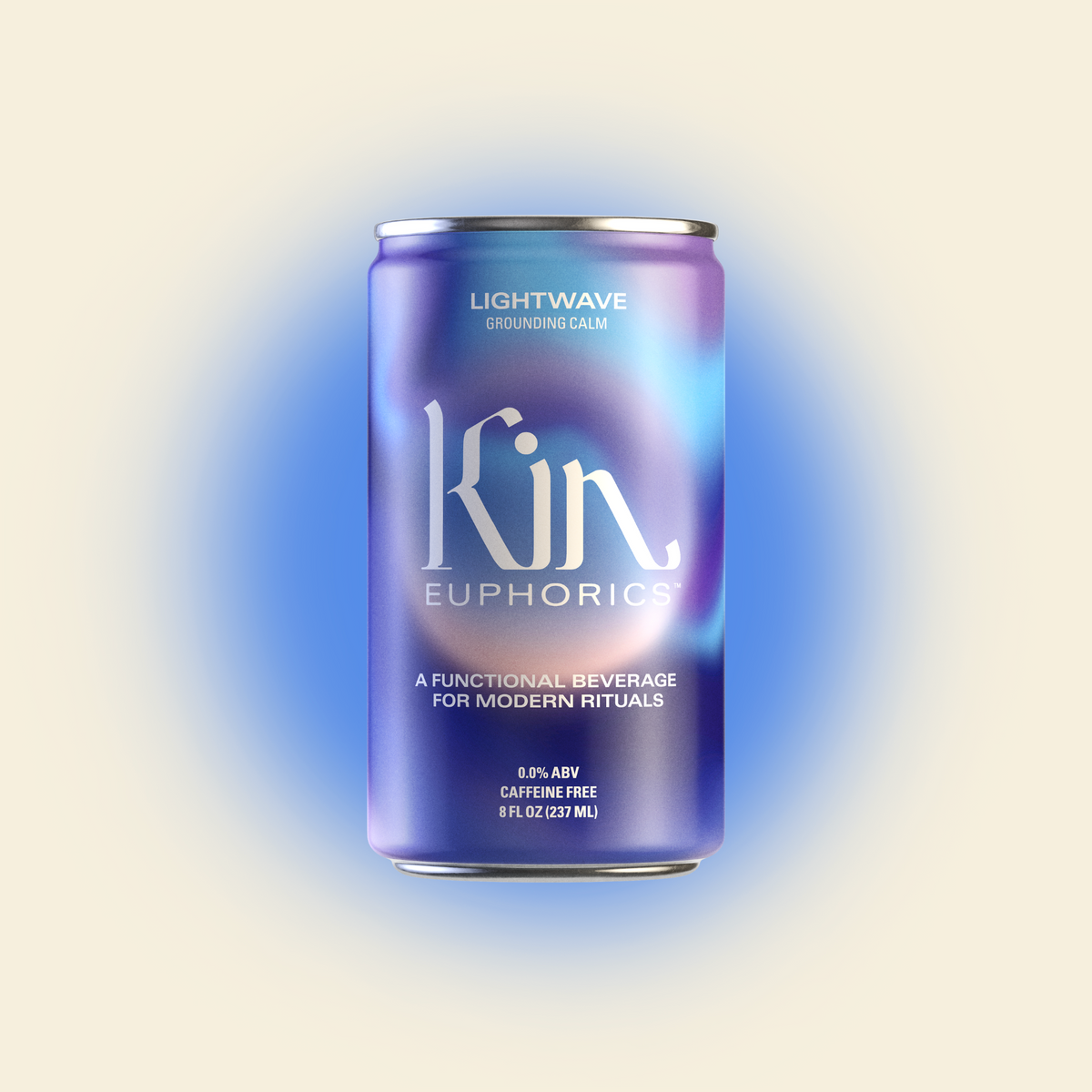 Kin Euphorics - Lightwave - Nonalcoholic Functional Beverage - 4-Pack