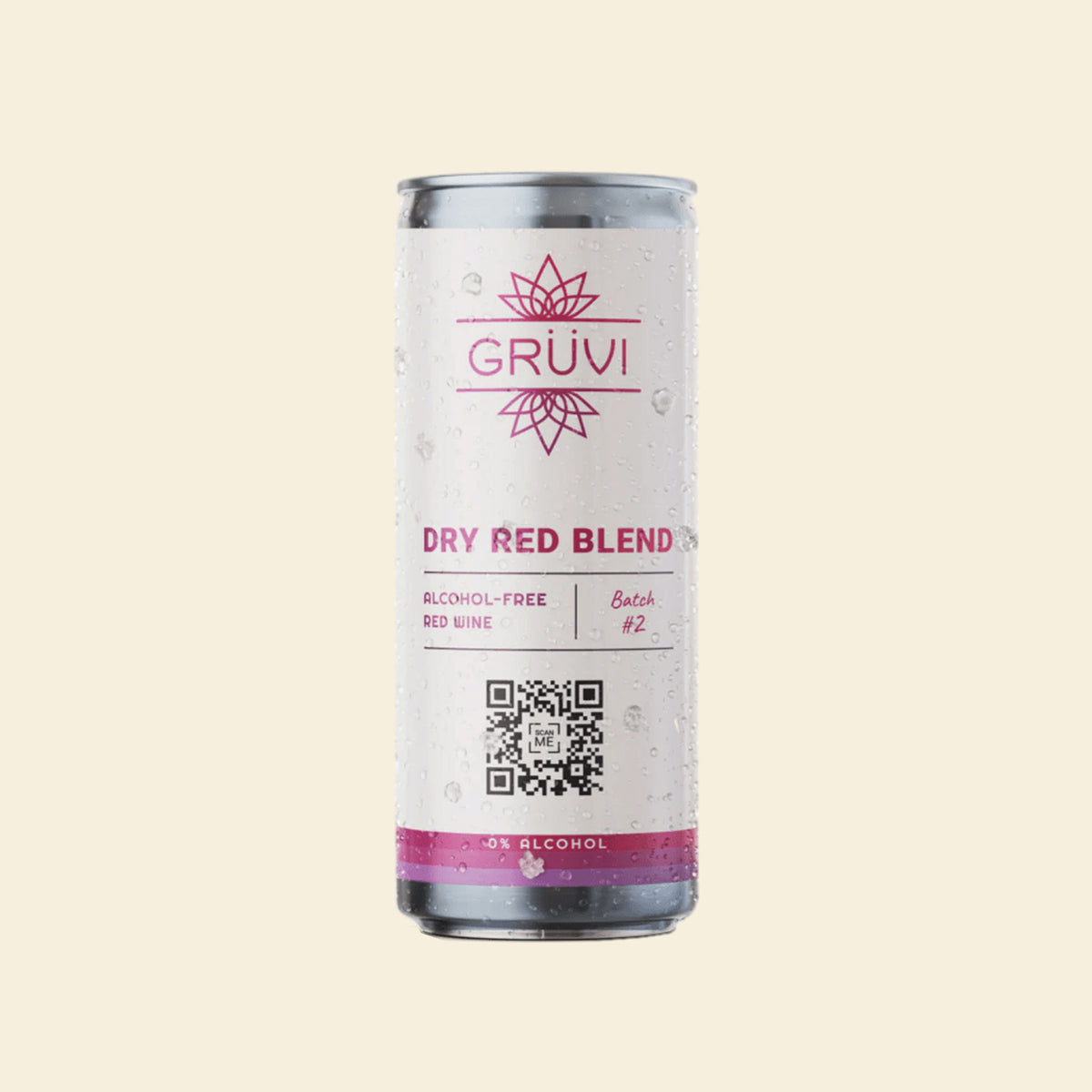 Gruvi Dry Red Blend Nonalcoholic Wine