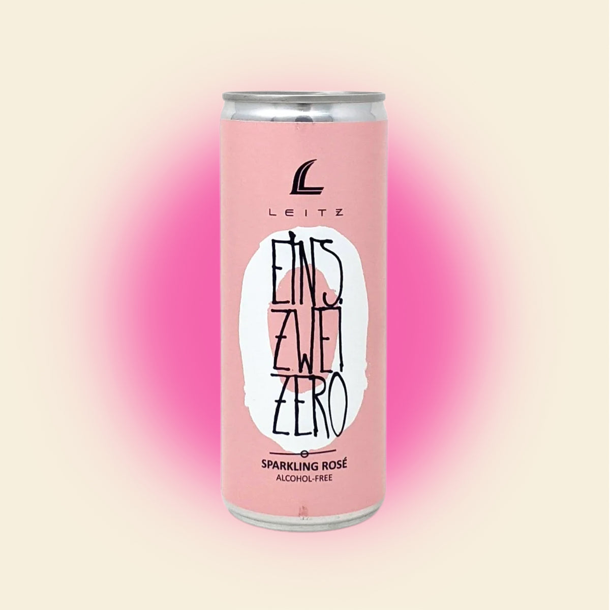 Leitz Sparkling Rose Can Nonalcoholic Wine