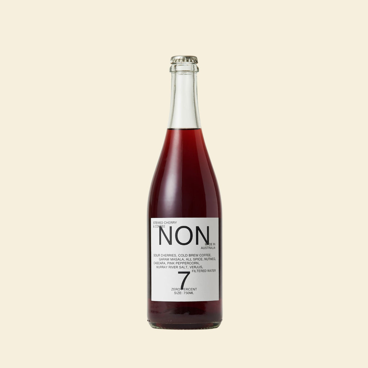 NON - #7 Stewed Cherry & Coffee - Nonalcoholic Wine Alternative