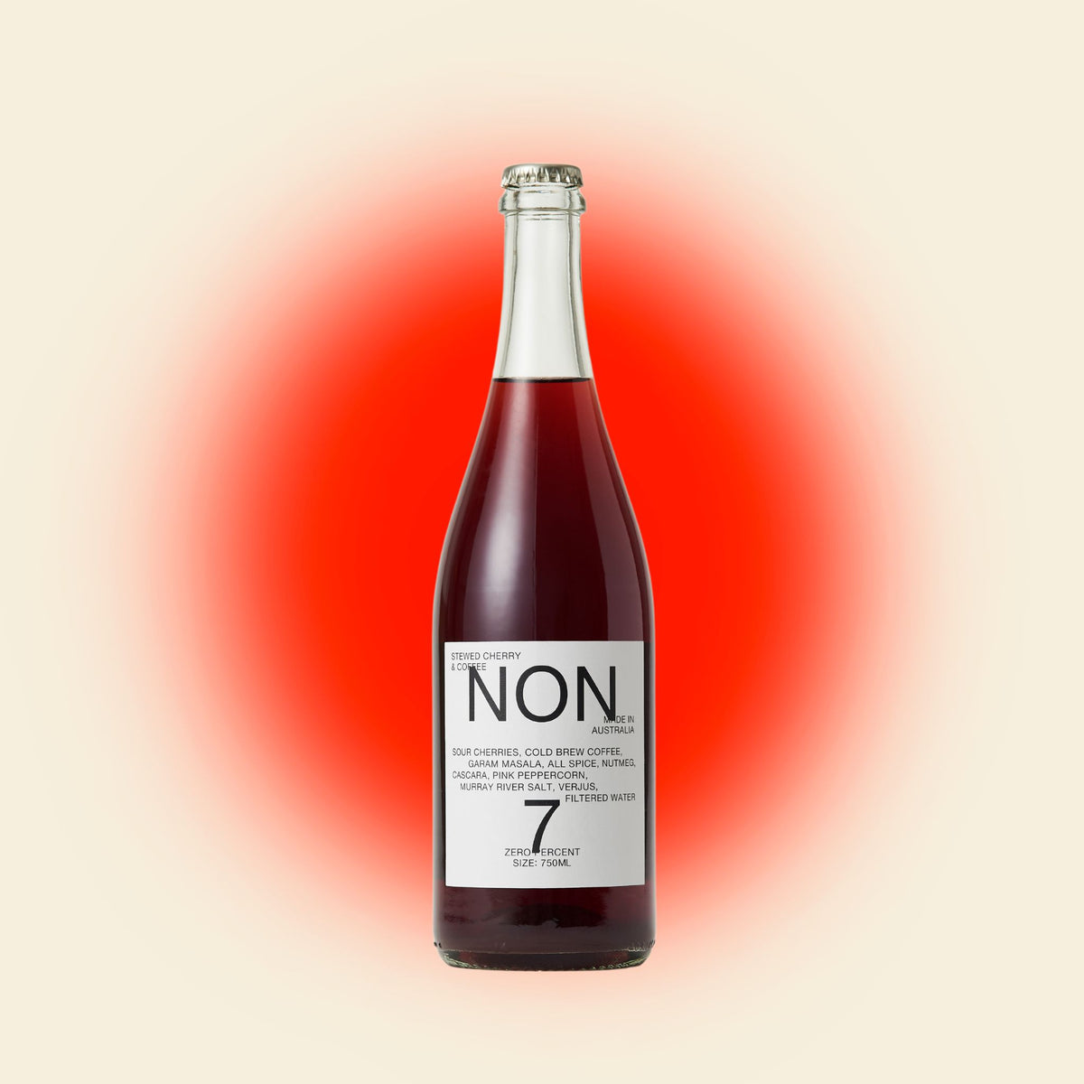 NON - #7 Stewed Cherry & Coffee - Nonalcoholic Wine Alternative