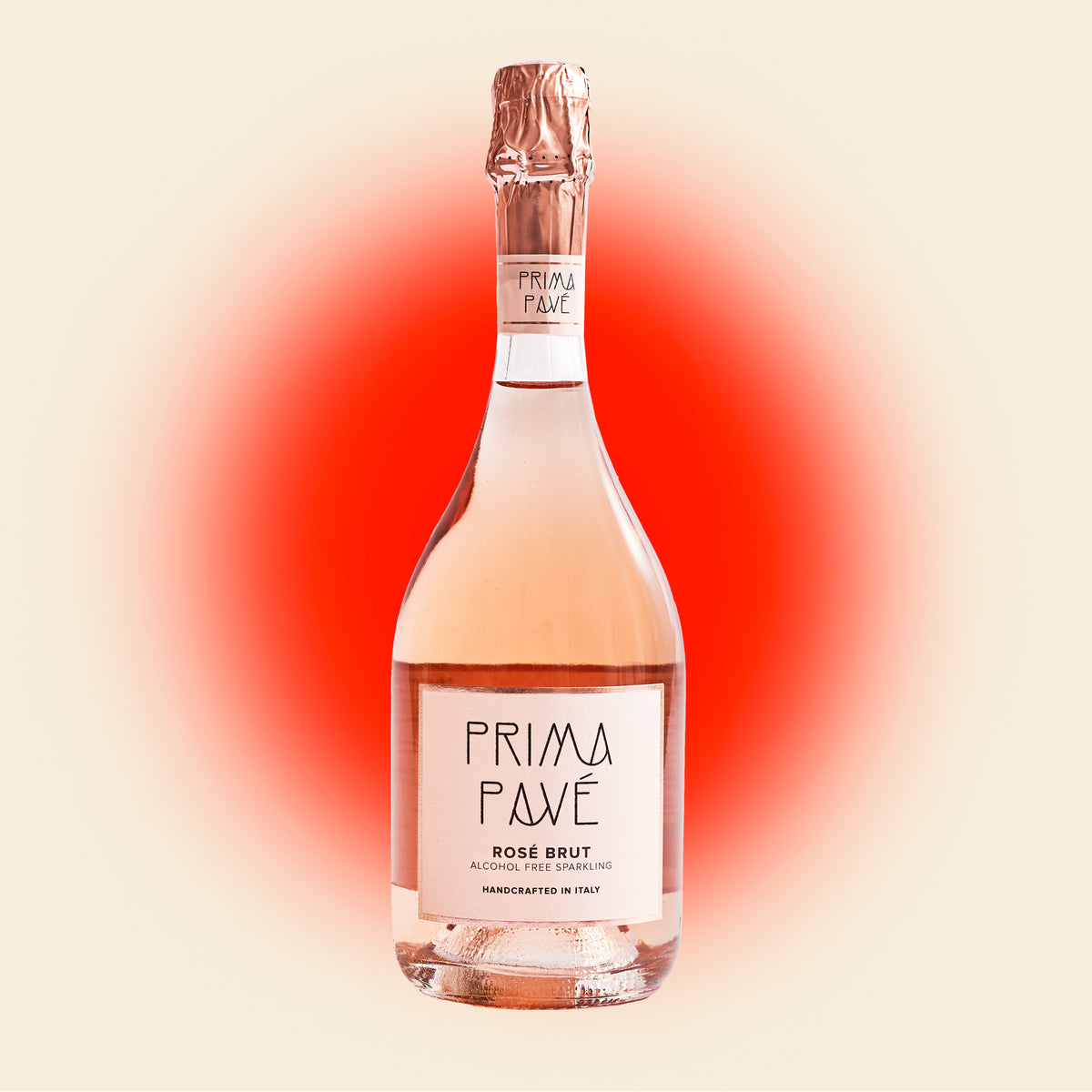 Prima Pave Rose Brut Nonalcoholic Wine