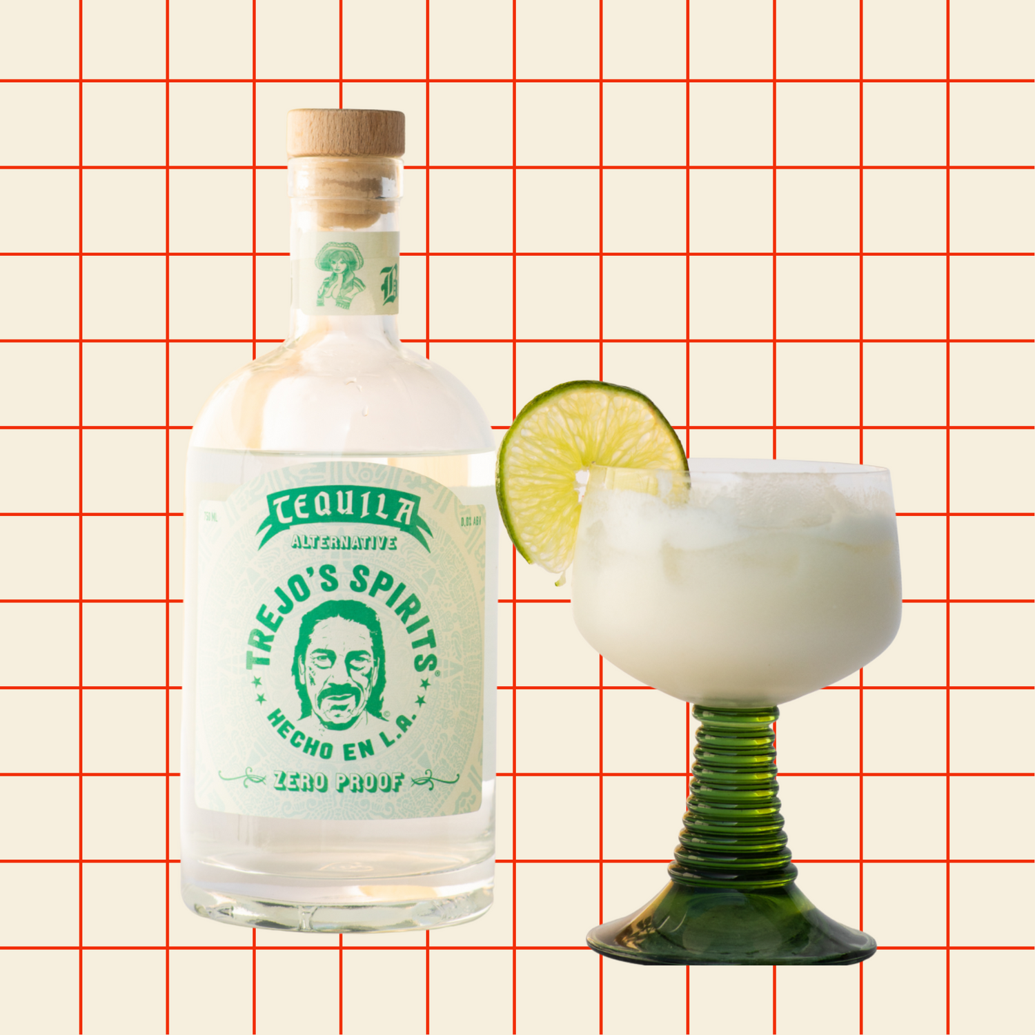 Trejo's Spirits Tequila Alternative - Nonalcoholic Coconut Margarita