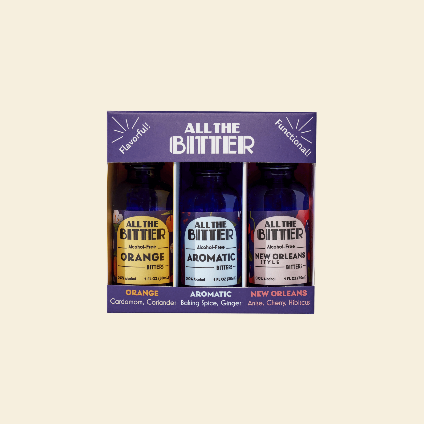 All The Bitter - Classic Bitters Travel Pack