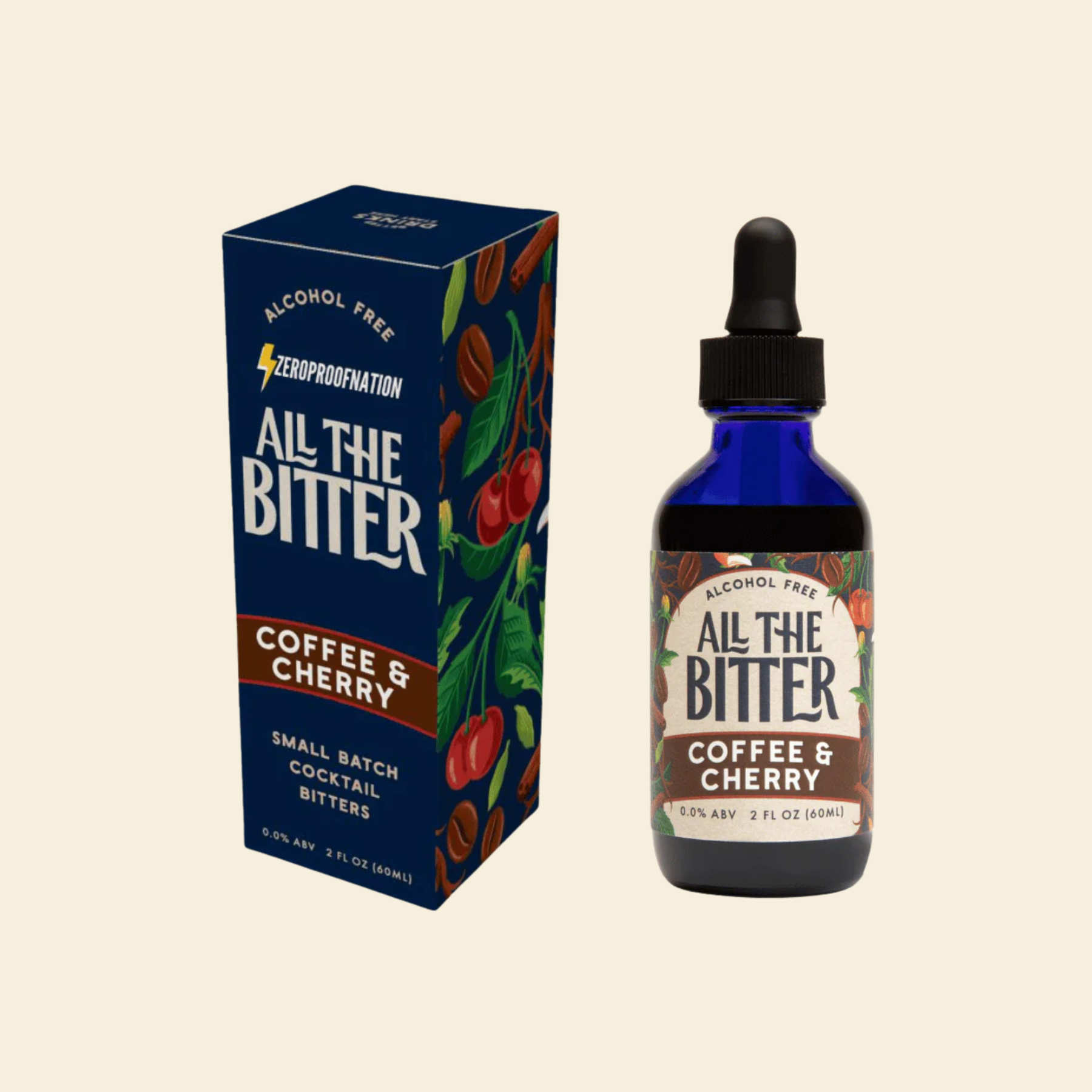 All The Bitter - Coffee & Cherry - Alcohol-Free Bitters - 2oz