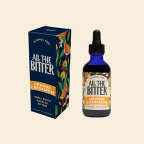 All The Bitter - Orange & Cardamom - Alcohol-Free Bitters - 2oz