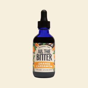 All The Bitter - Orange & Cardamom - Alcohol-Free Bitters - 2oz