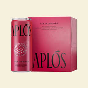 Aplós - Kola Fashioned - Nonalcoholic Functional Cocktail - 4-Pack