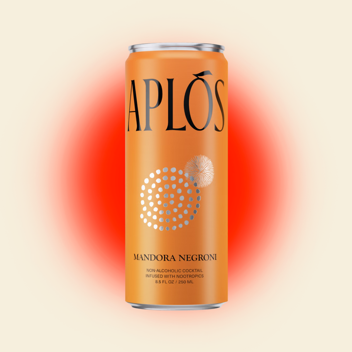 Aplós - Mandora Negroni - Nonalcoholic Functional Cocktail - 4-Pack