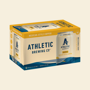 Athletic Brewing - Cerveza Atletica - Nonalcoholic Beer - 6-Pack