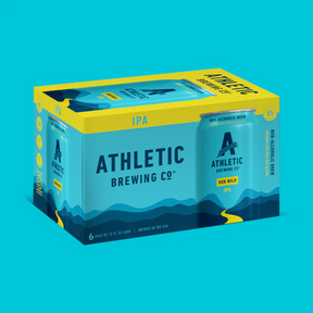 Athletic Brewing - Run Wild IPA - Nonalcoholic Beer - 6-Pack