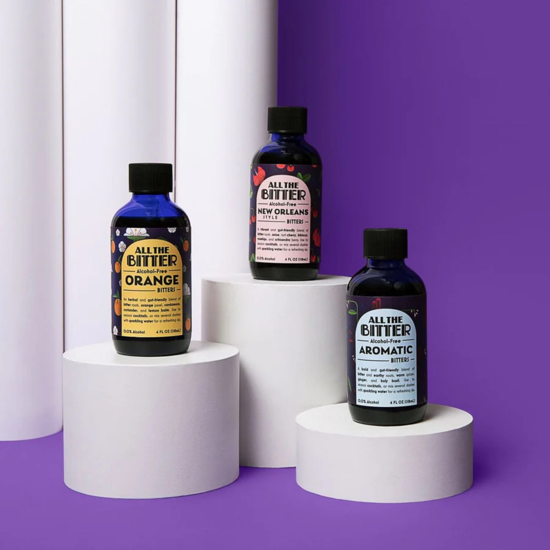 All The Bitter - Alcohol-Free Classic Bitters Travel Pack