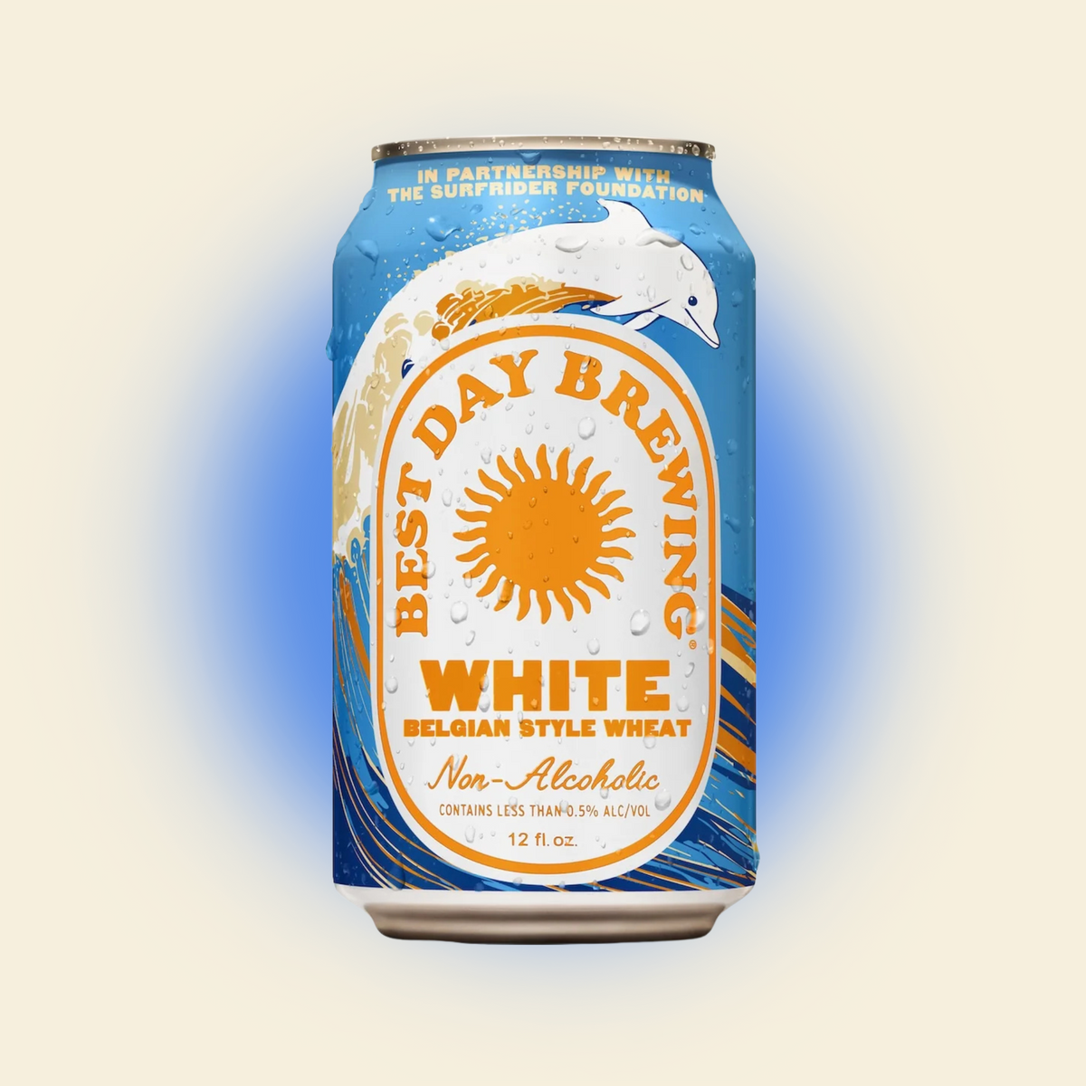 Best Day Brewing - White Belgian Style Wheat - Nonalcoholic Beer - 6-Pack