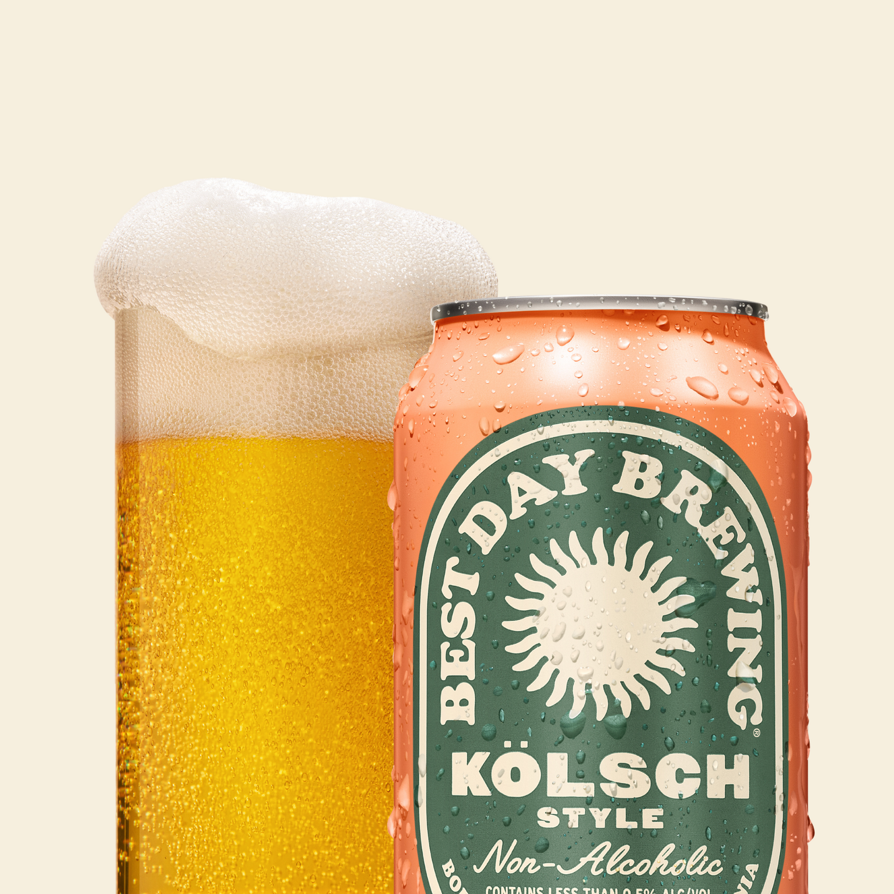 Best Day Brewing - Kölsch - Nonalcoholic Beer - 6-Pack