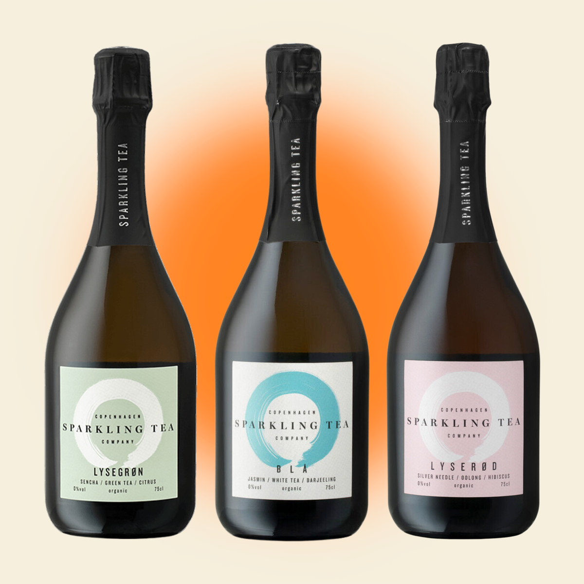 Copenhagen Sparkling Tea Trio