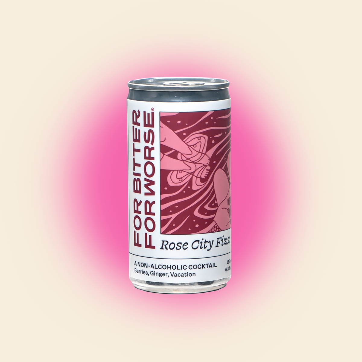 For Bitter For Worse - Rose City Fizz - 4-Pack