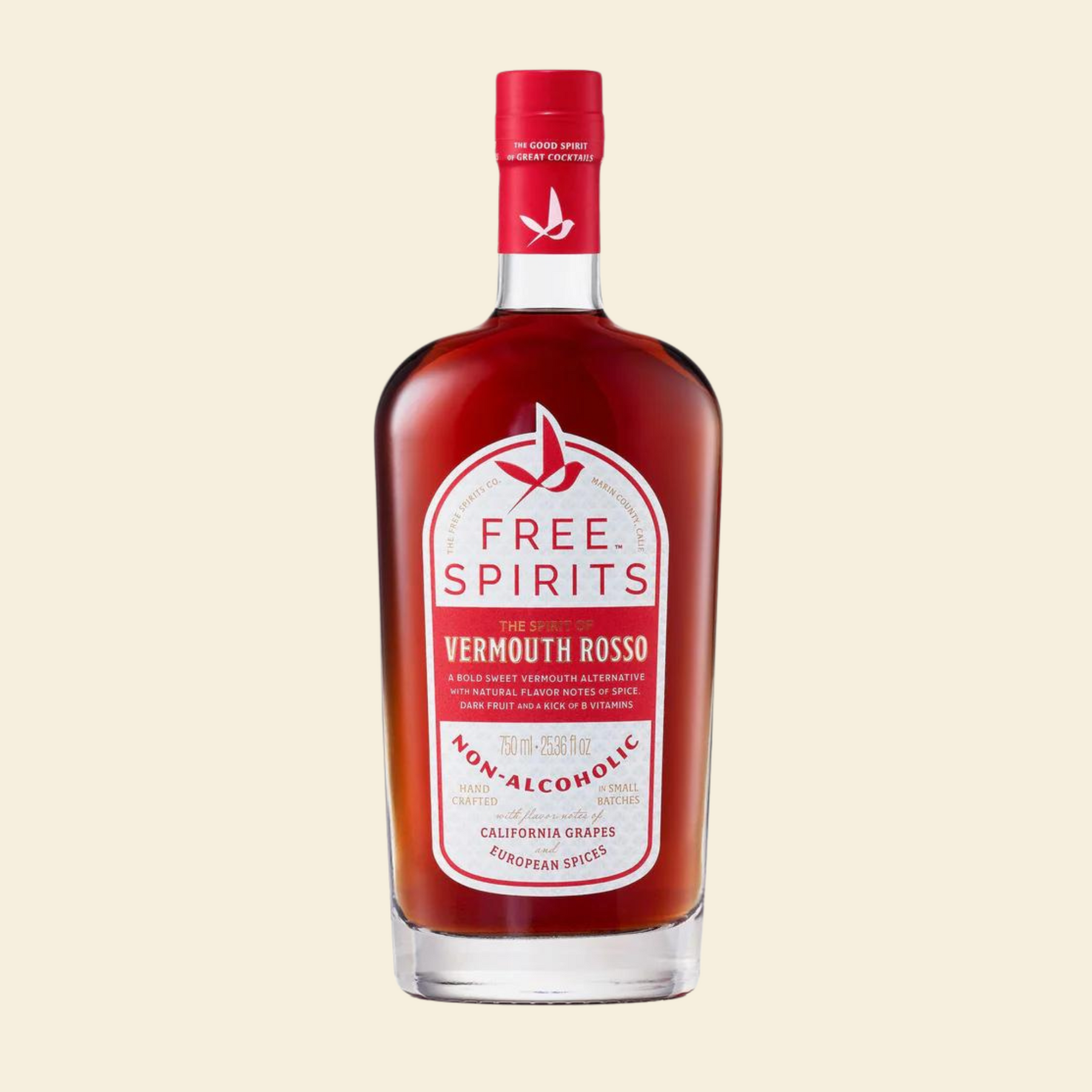 Free Spirits - The Spirit of Vermouth Rosso - Nonalcoholic Apéritif