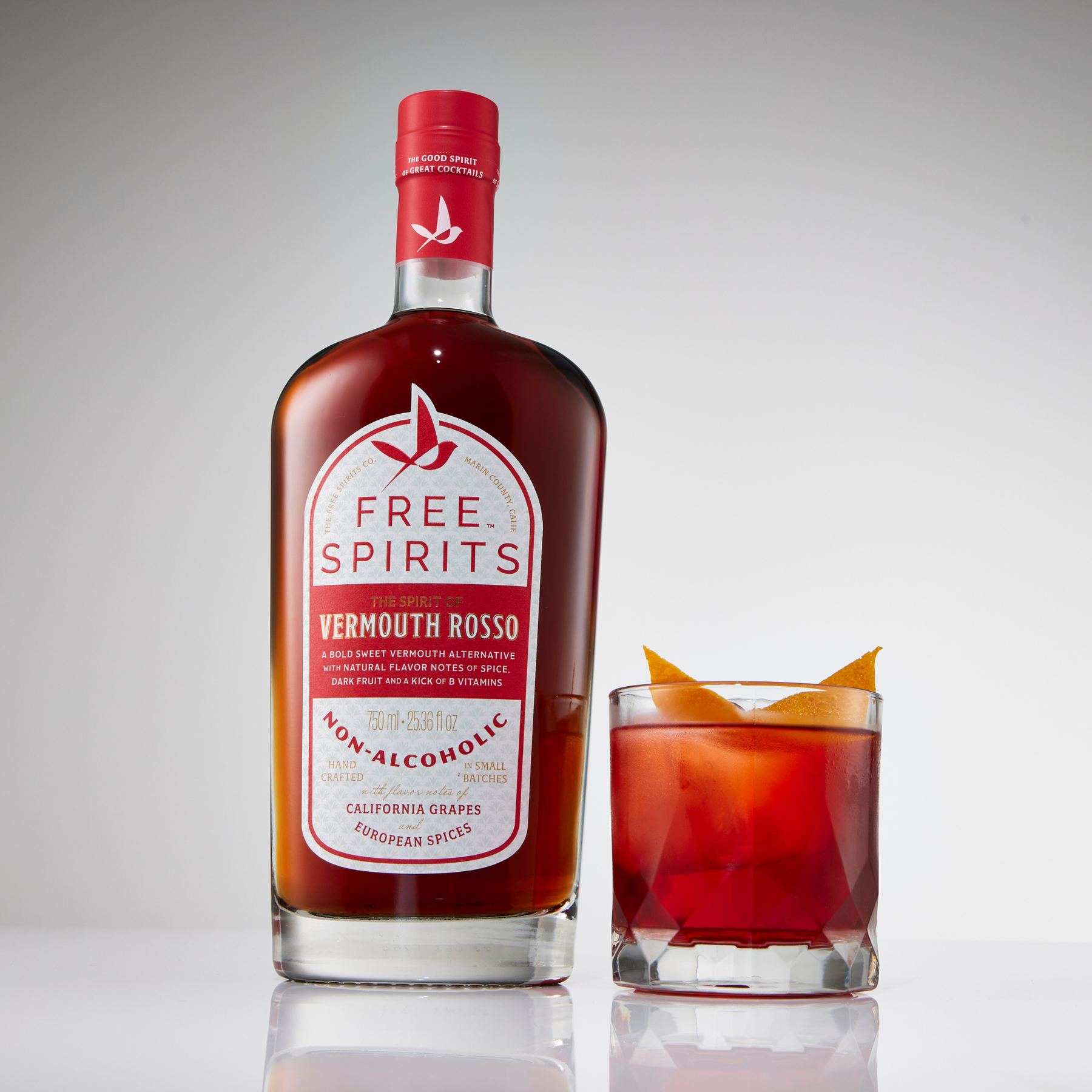 Free Spirits - The Spirit of Vermouth Rosso - Nonalcoholic Apéritif