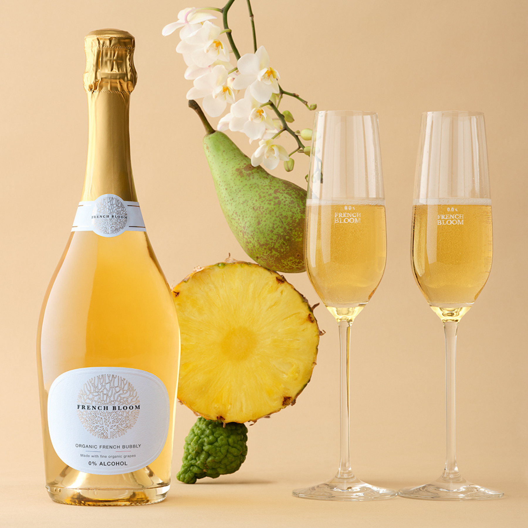 French Bloom - Le Blanc - Nonalcoholic Sparkling Wine