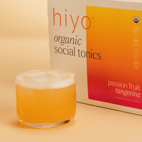 Hiyo - Passion Fruit Tangerine - Nonalcoholic Functional Seltzer - 4-Pack