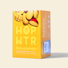 HOP WTR - Mango - Nonalcoholic Functional Hop Water - 6-Pack