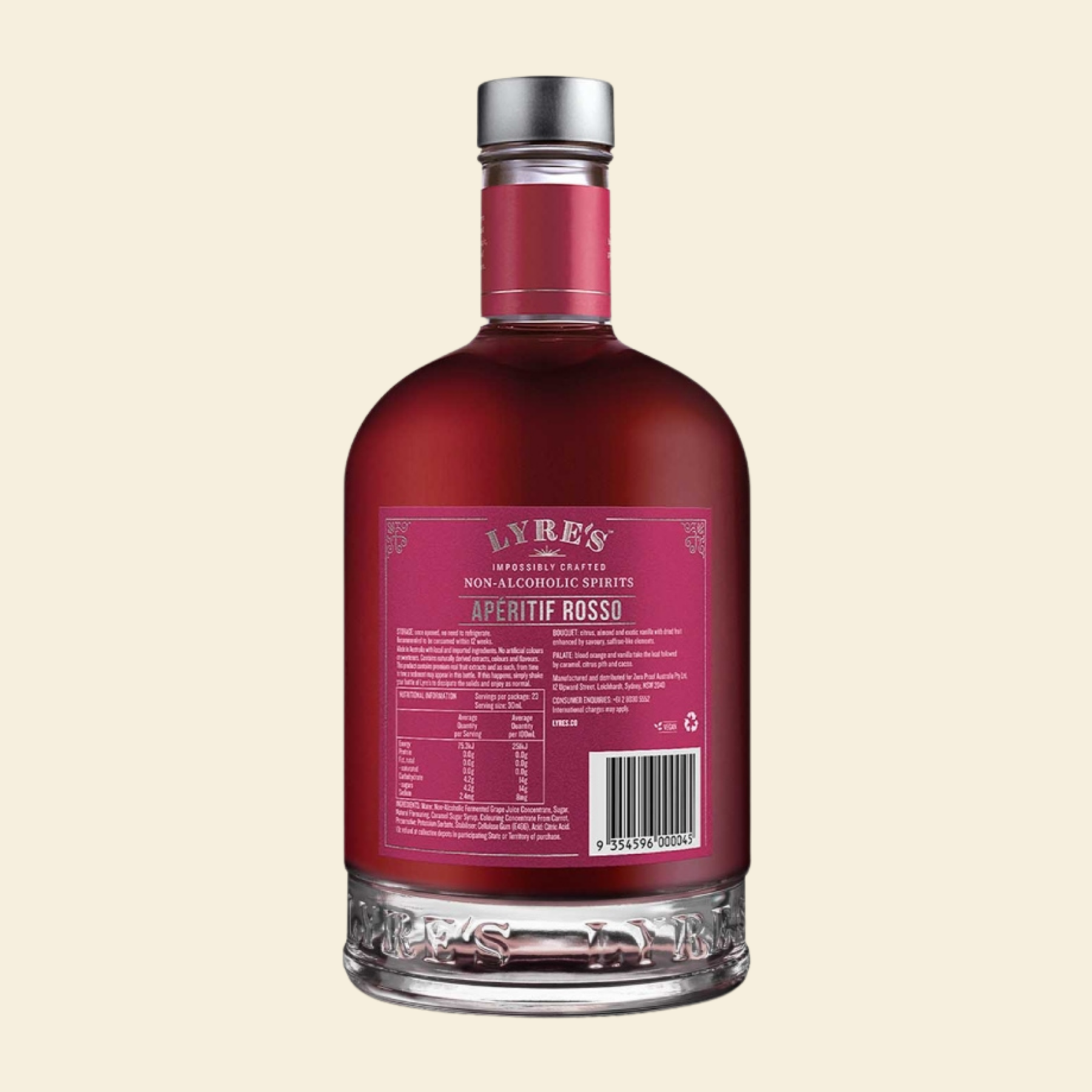 Lyre's - Aperitif Rosso - Nonalcoholic Apéritif