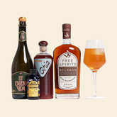 Maple Bourbon Spritz