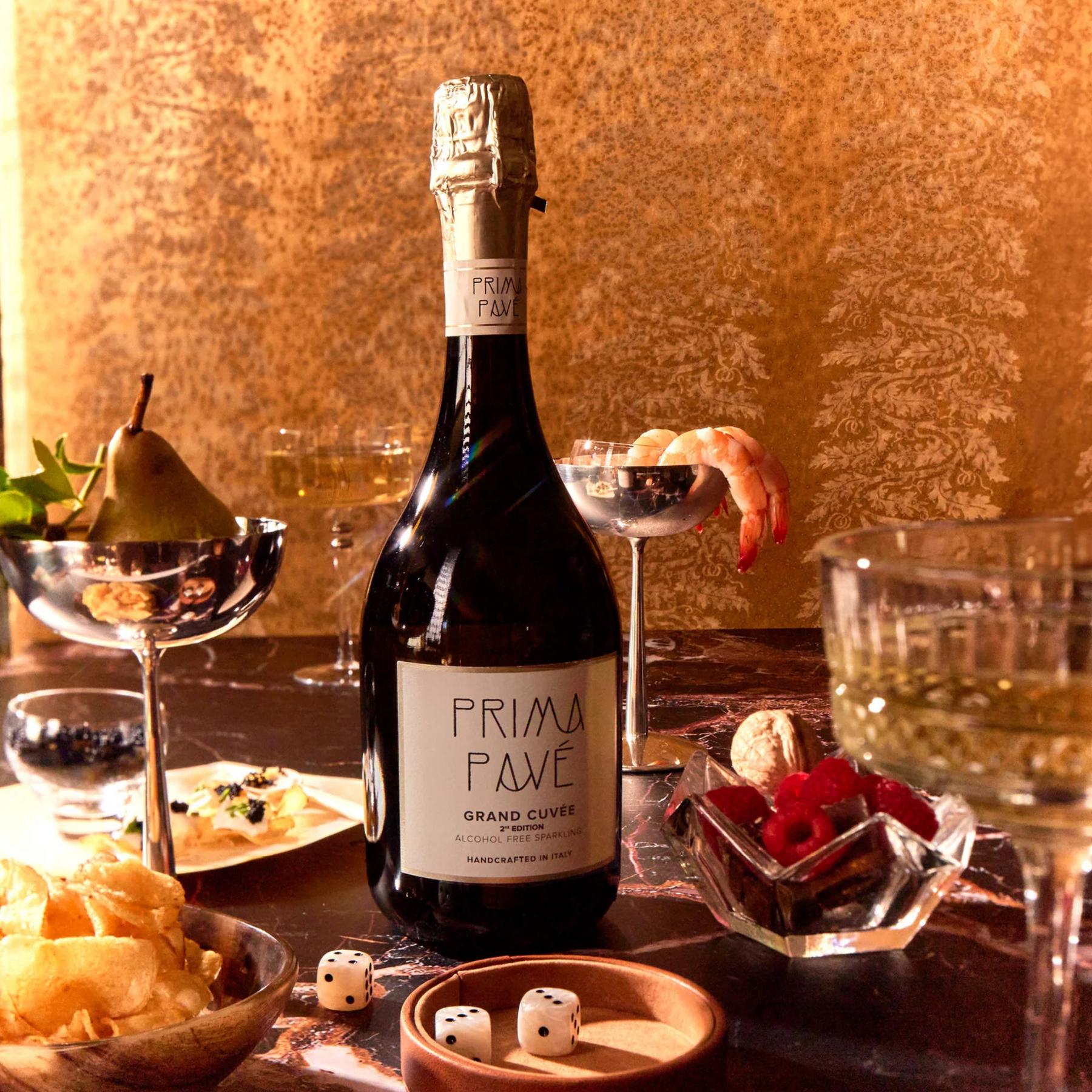 Prima Pavé - Grand Cuvée 2nd Edition - Nonalcoholic Sparkling Wine