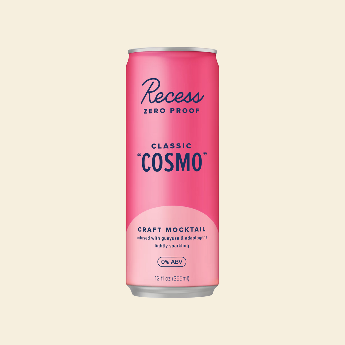 GRECELL ココア Recess - Classic Cosmo - Nonalcoholic Functional Cocktail - 4-Pack
