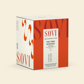 Sovi - Free Spirited Red Blend - Nonalcoholic Wine - 4-Pack